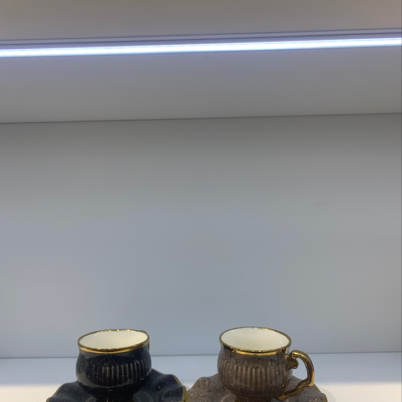 陶瓷用品艺术电镀工艺品咖啡杯碟套装