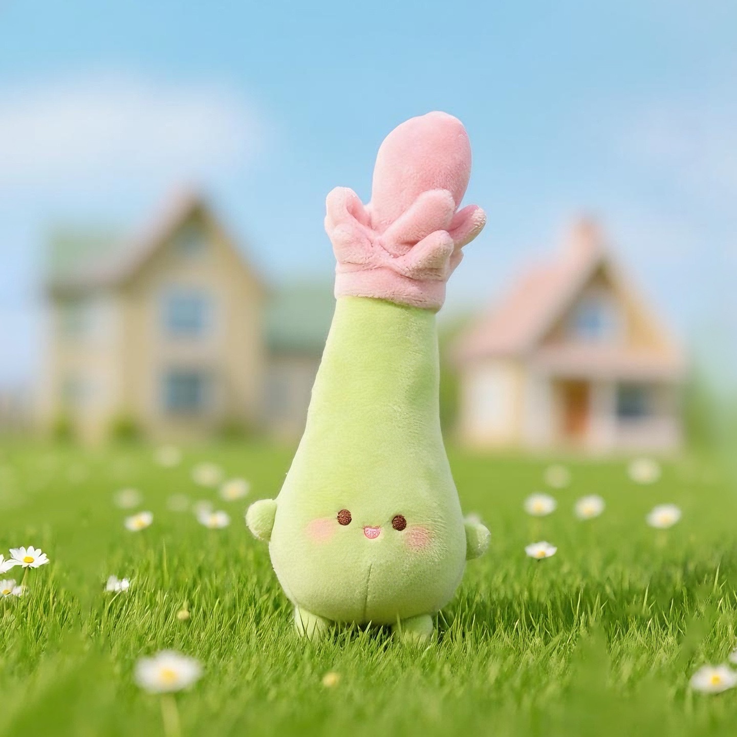 KUKI plush pen for stress relief, kneading bread, hot dog-shaped pen, gift pendant, student gel pen detail image 10