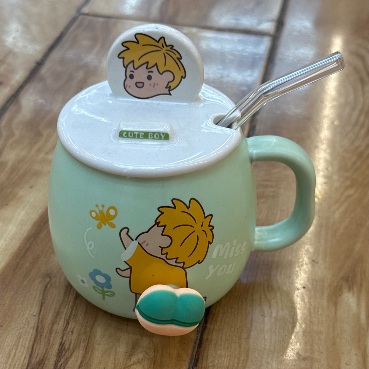 个性咖啡陶瓷水杯保温杯子创意简约时尚办公家用茶杯热饮杯