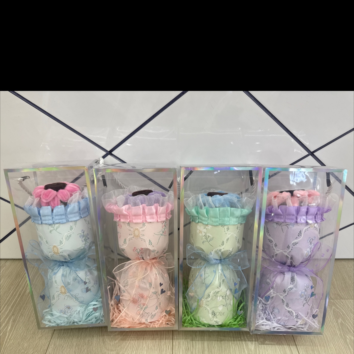 工厂店/扭扭棒花束图