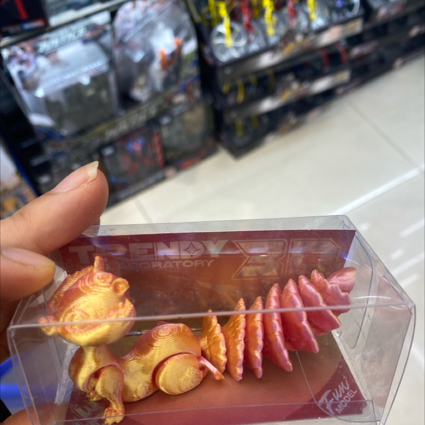 3 D打印热销玩具九连环产品图