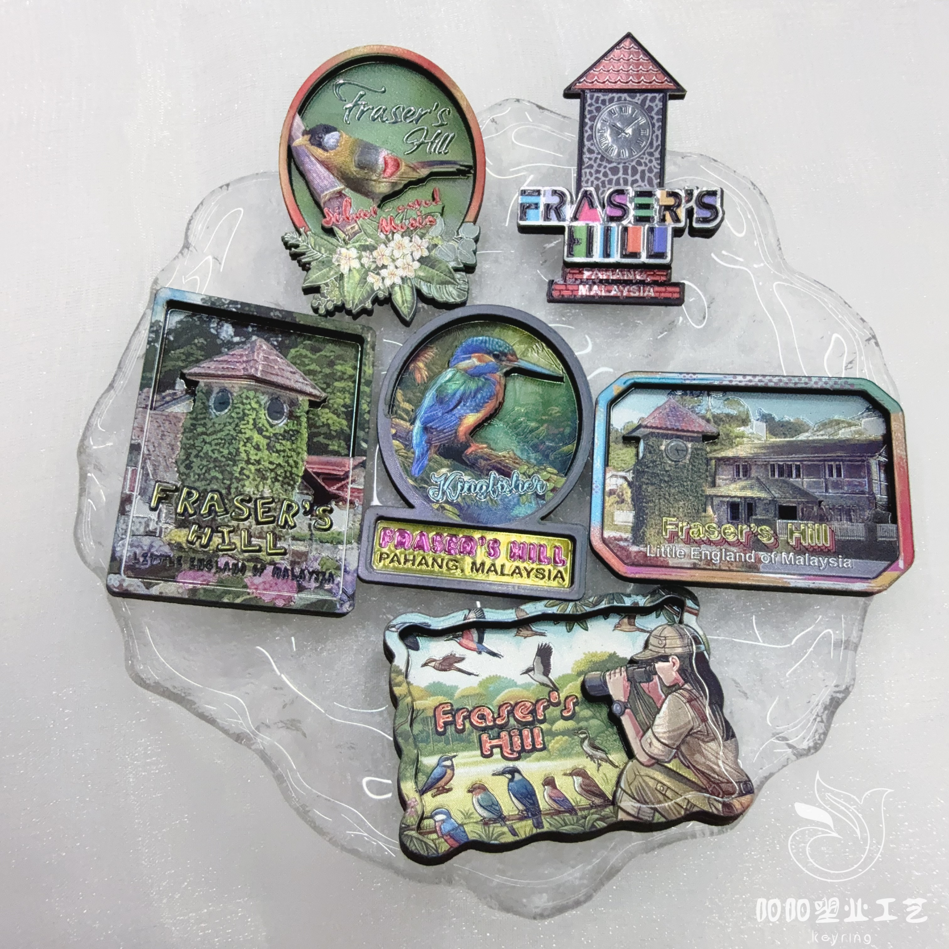 旅游纪念品国家当地风情伴手礼定制各国景点有设计团队产品图