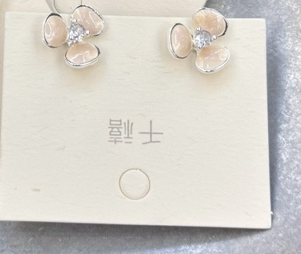 时尚手工滴油耳钉耳饰简约气质百搭耳钉女款潮流饰品配饰产品图