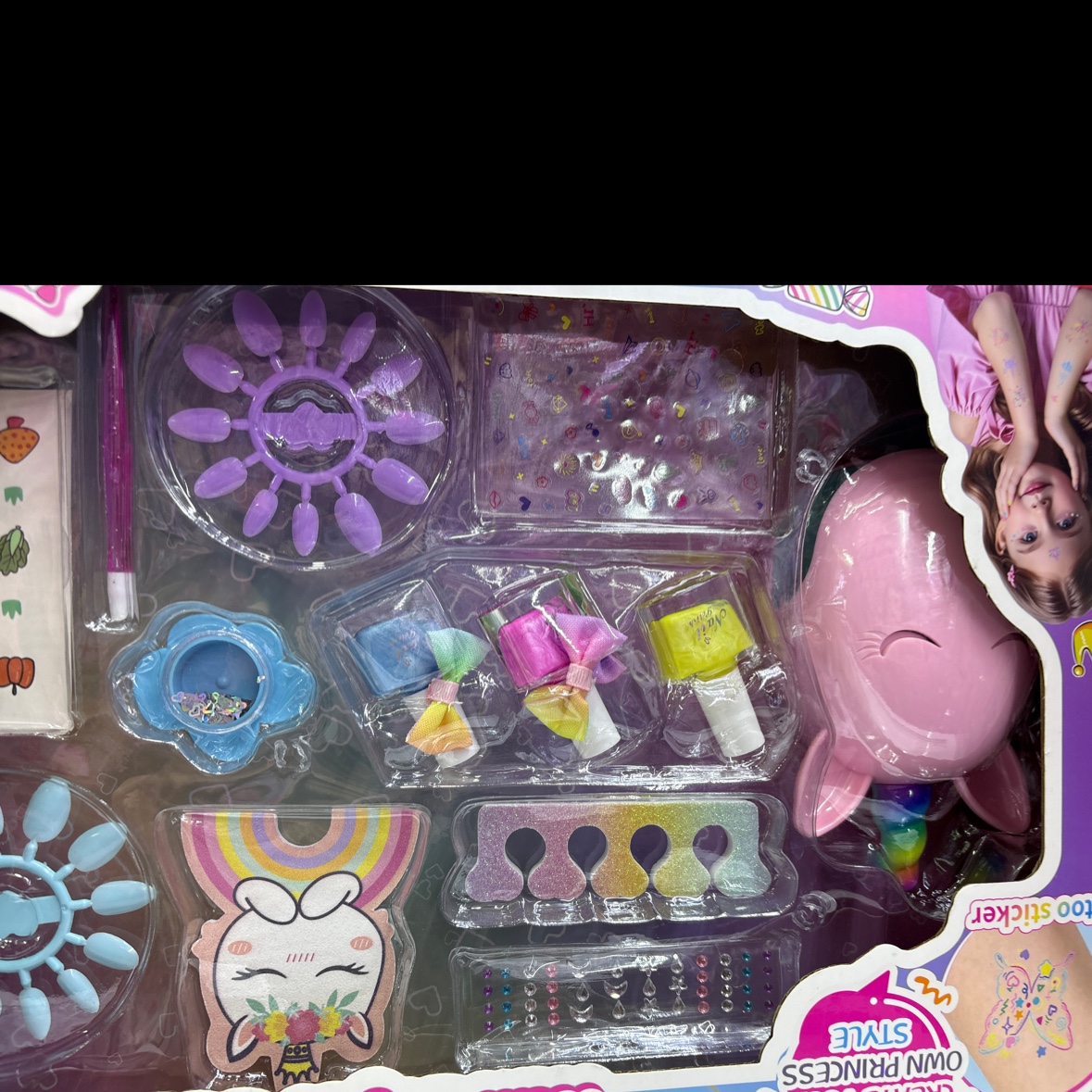 儿童玩具彩妆女童舞台妆彩妆玩具舞台彩妆小朋友化妆品儿童趣味彩妆套装