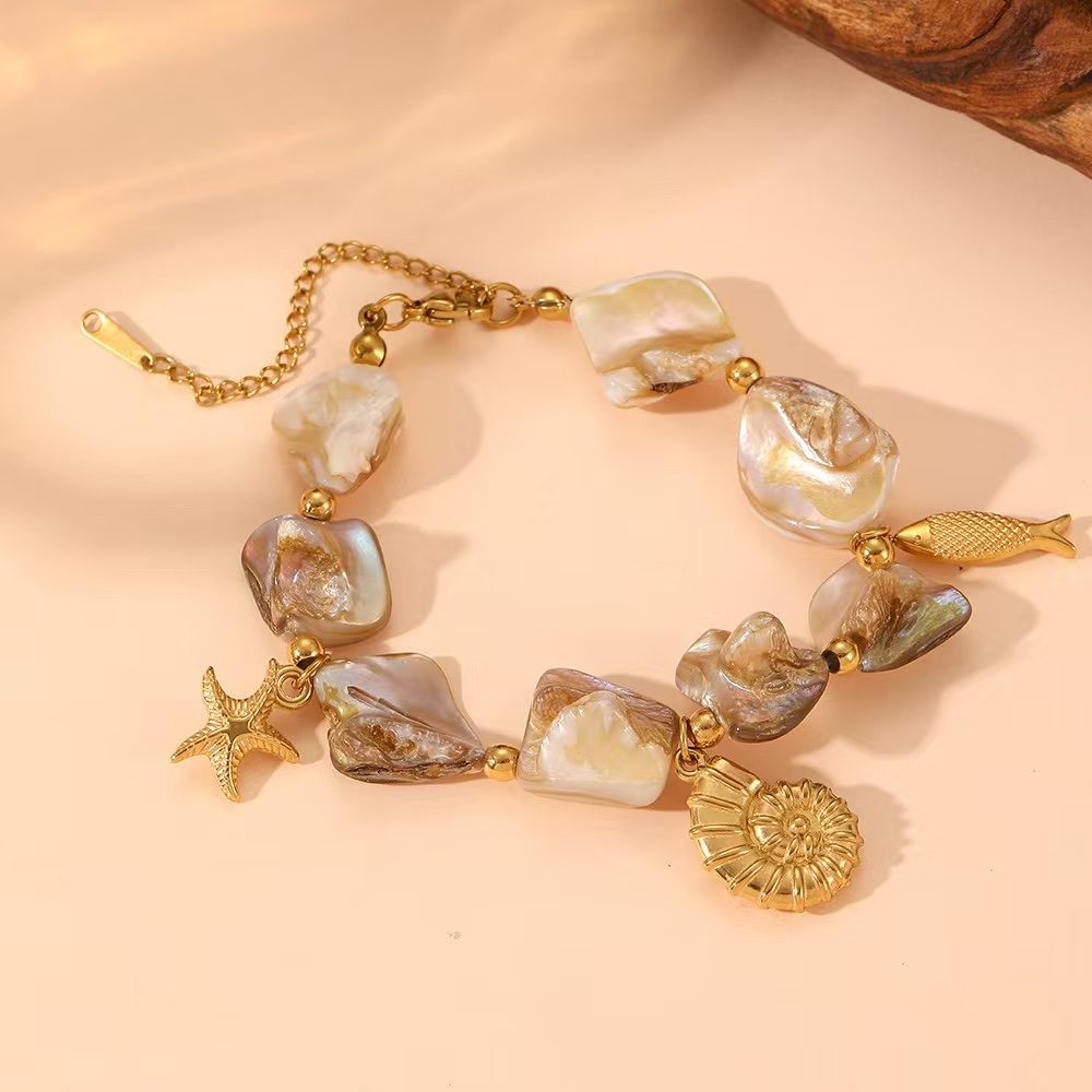 沙滩贝壳饰品民族风锁骨链时尚饰品百搭个性项链女简约潮流配饰锁骨链详情图7