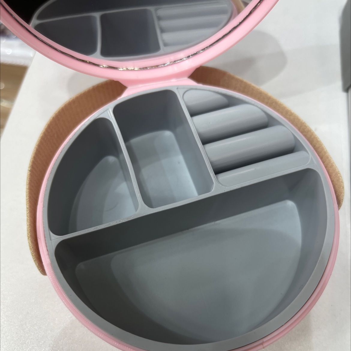 便携式饰品盒#首饰盒#项链盒饰品盒#欧美收纳珠宝盒详情图4