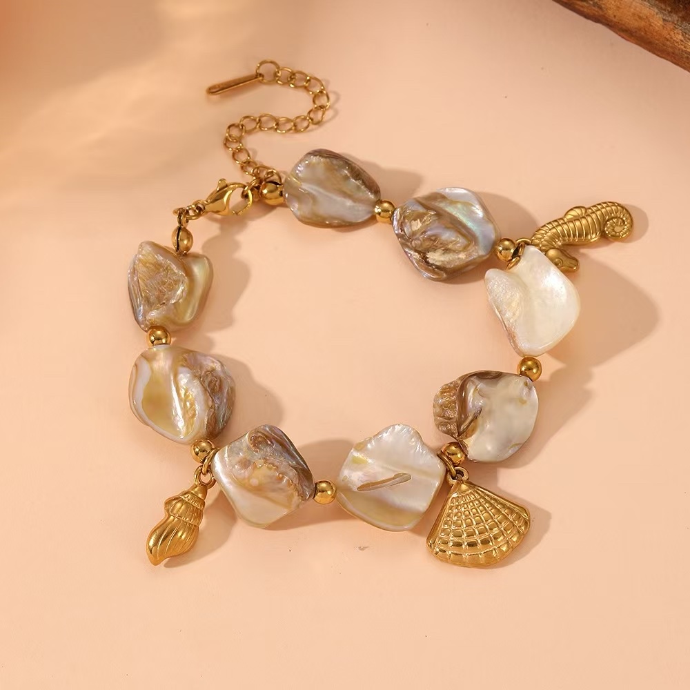 沙滩贝壳饰品民族风锁骨链时尚饰品百搭个性项链女简约潮流配饰锁骨链详情图5