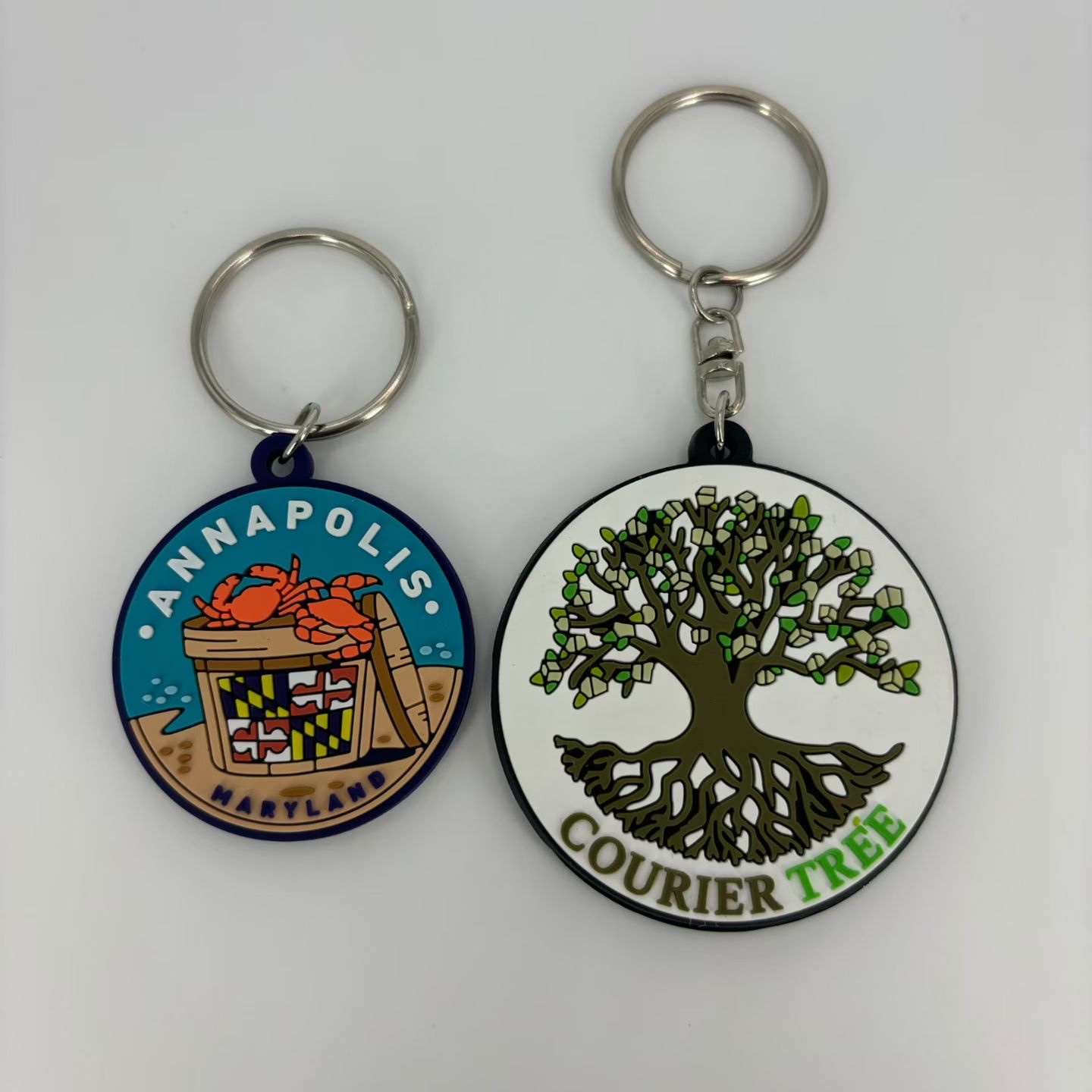 PVC钥匙扣橡胶钥匙扣来图来稿免费设计细节图