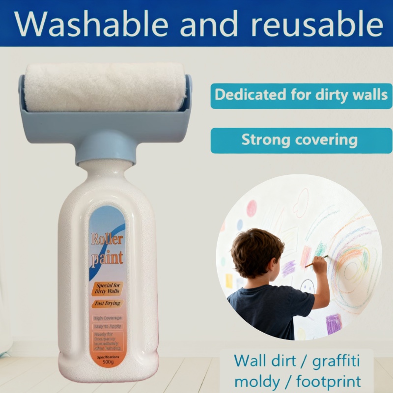 油漆涂料与墙纸实物图