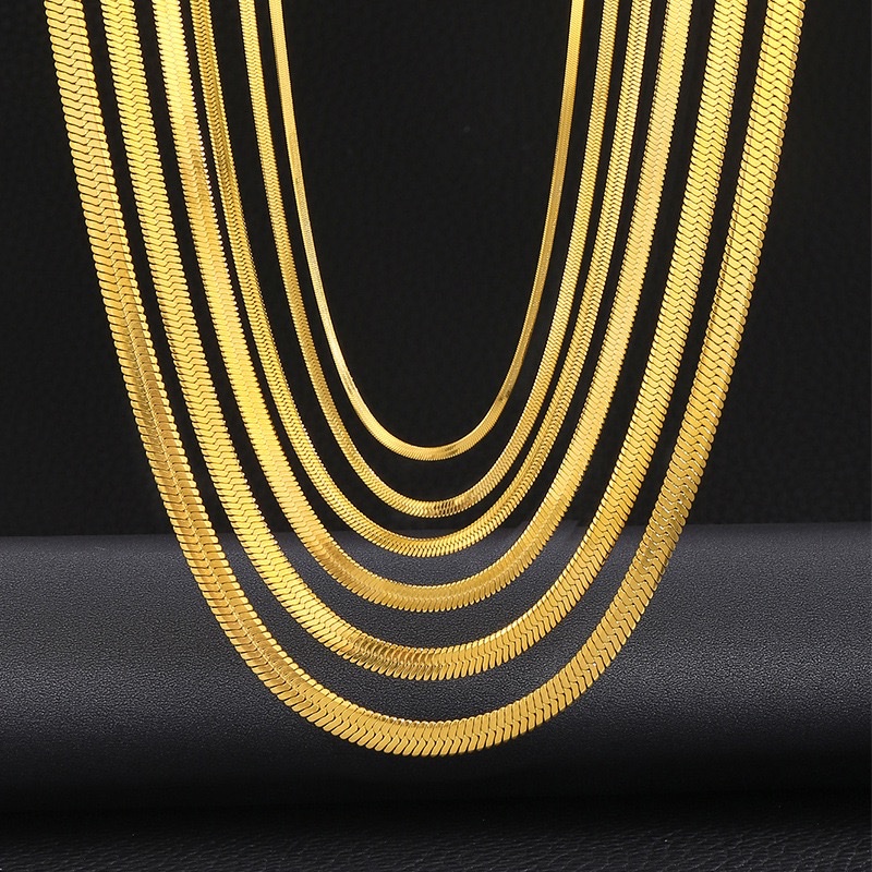 刀片项链首饰产品图