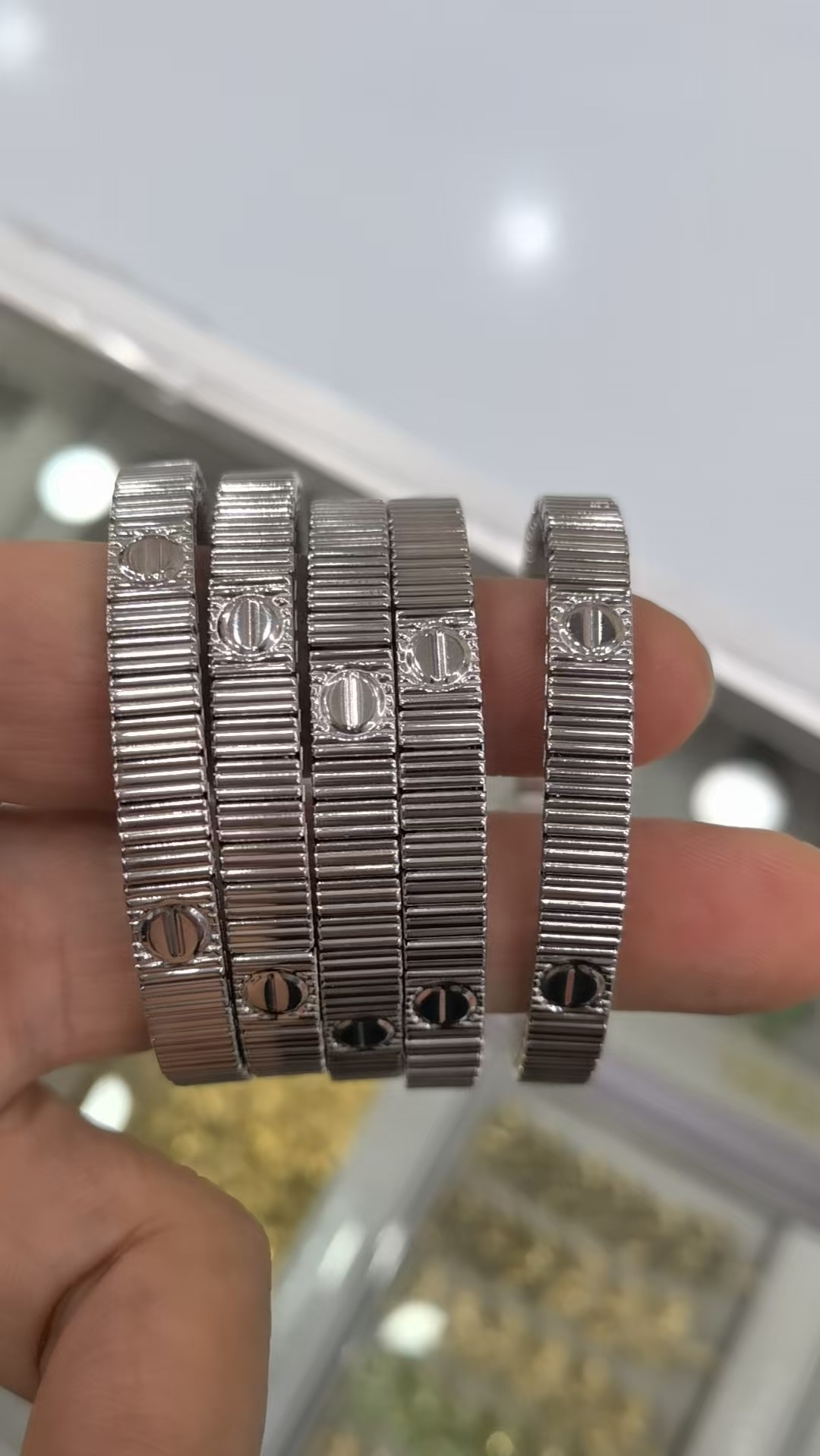 不锈钢手镯新款