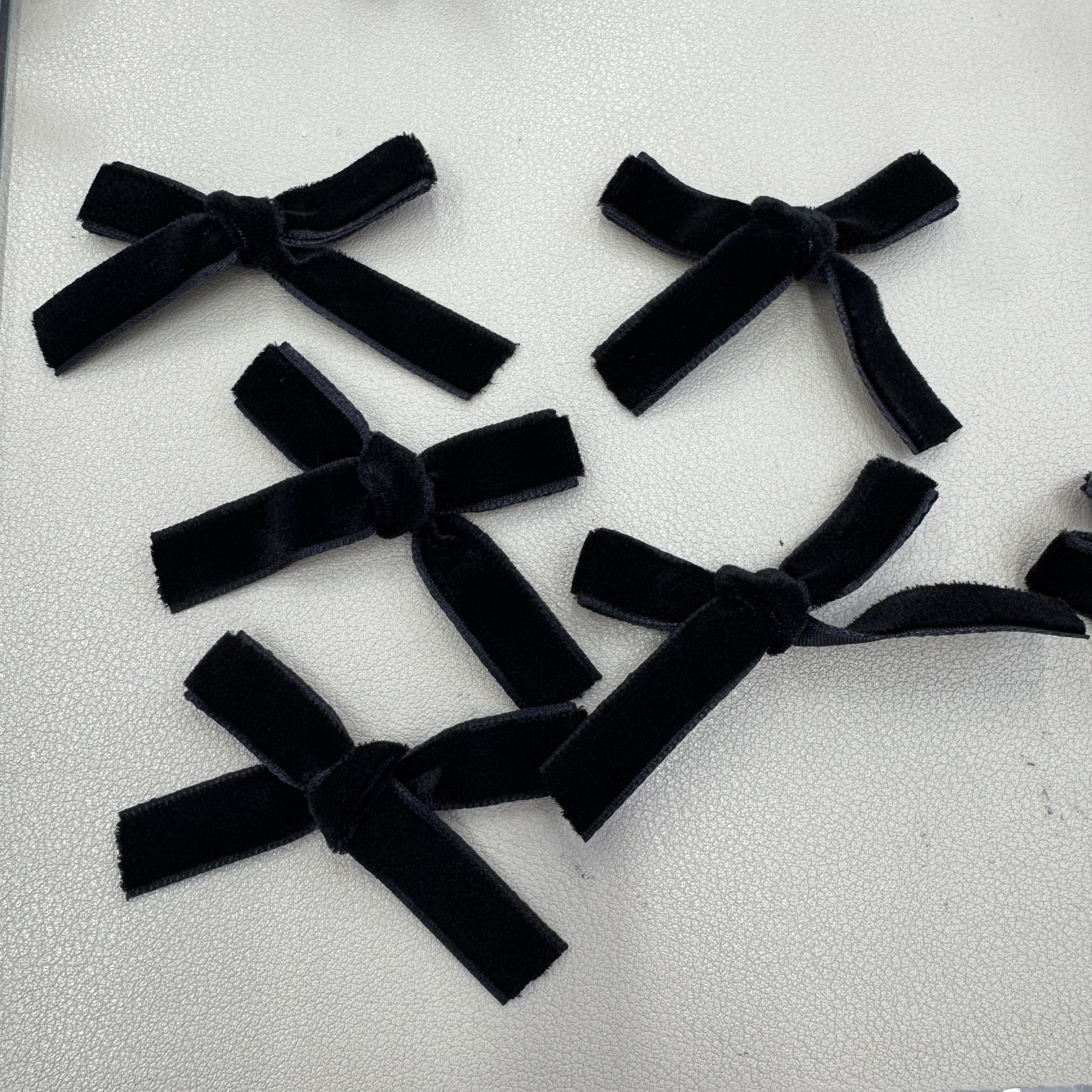 1.cm绒带蝴蝶结现货服装袜子手套各种配件礼品包装蝴蝶结