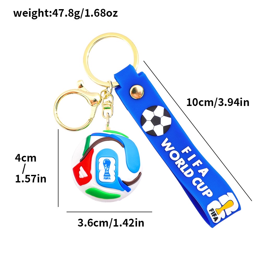 World Cup keychain keychain detail image 2