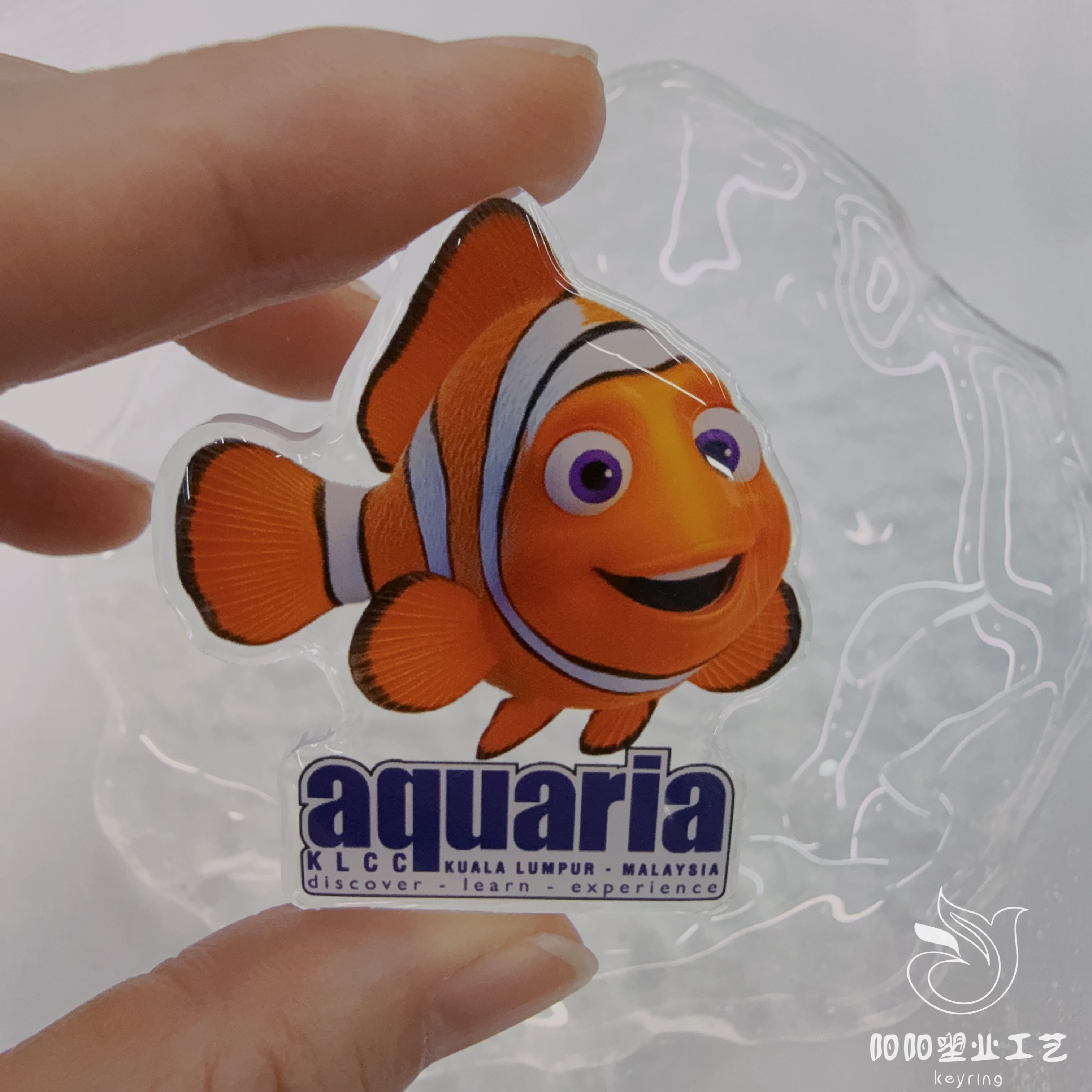 Biología marina ciencia popular refrigerador adhesivo magnético hipocampo pez payaso langostas cangrejo imperial adhesivo regalo para niños succión magnética