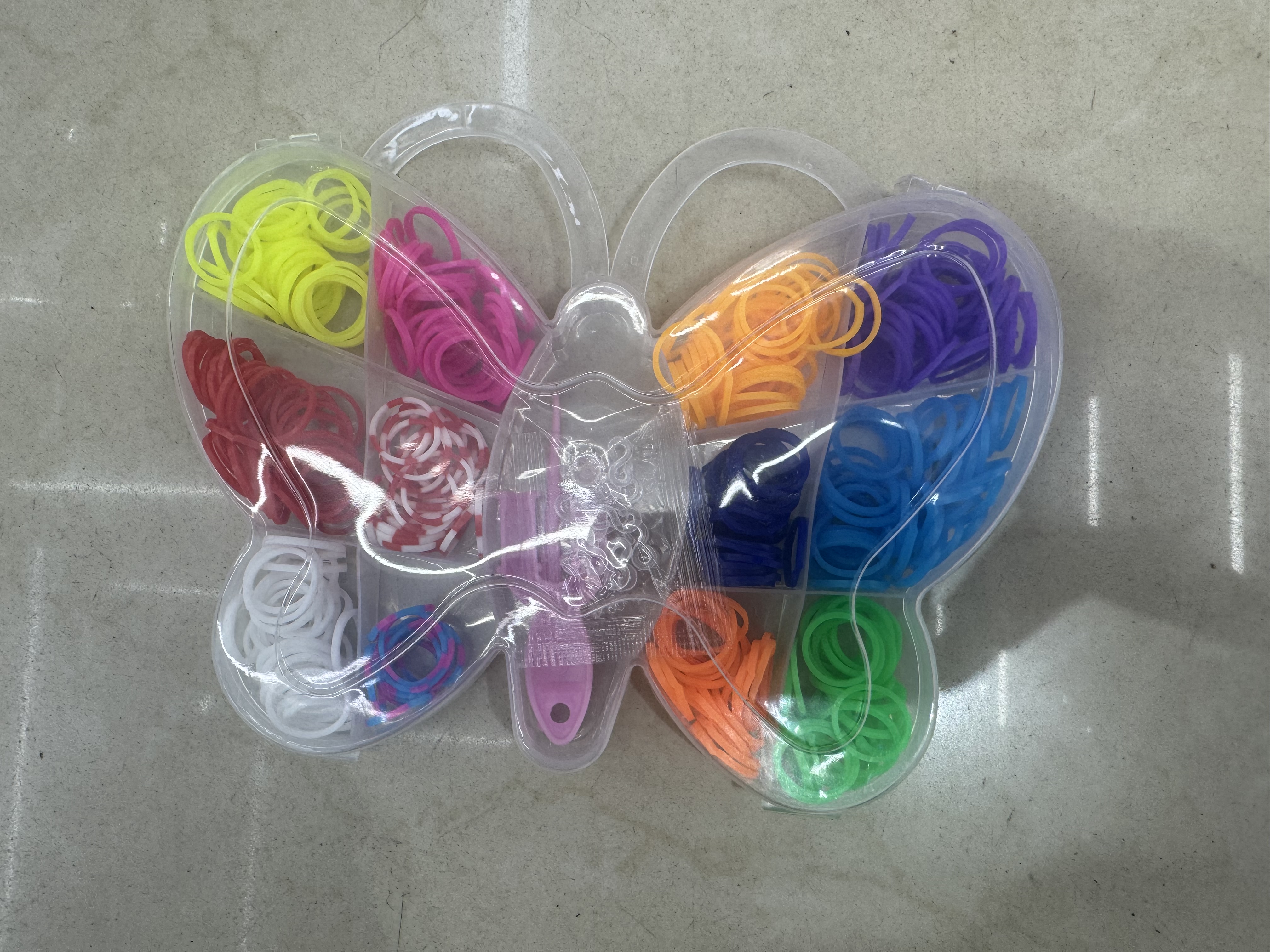 儿童DIY串珠手工扭扭棒创意串珠玩具适合儿童手工制作益智启蒙，编织皮筋