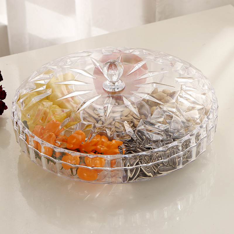 European-style living room, dried fruits, candies, tea trays, candies, nuts, fruit platters with LIDS, New Year fruit platters, wedding gifts, and organizing items