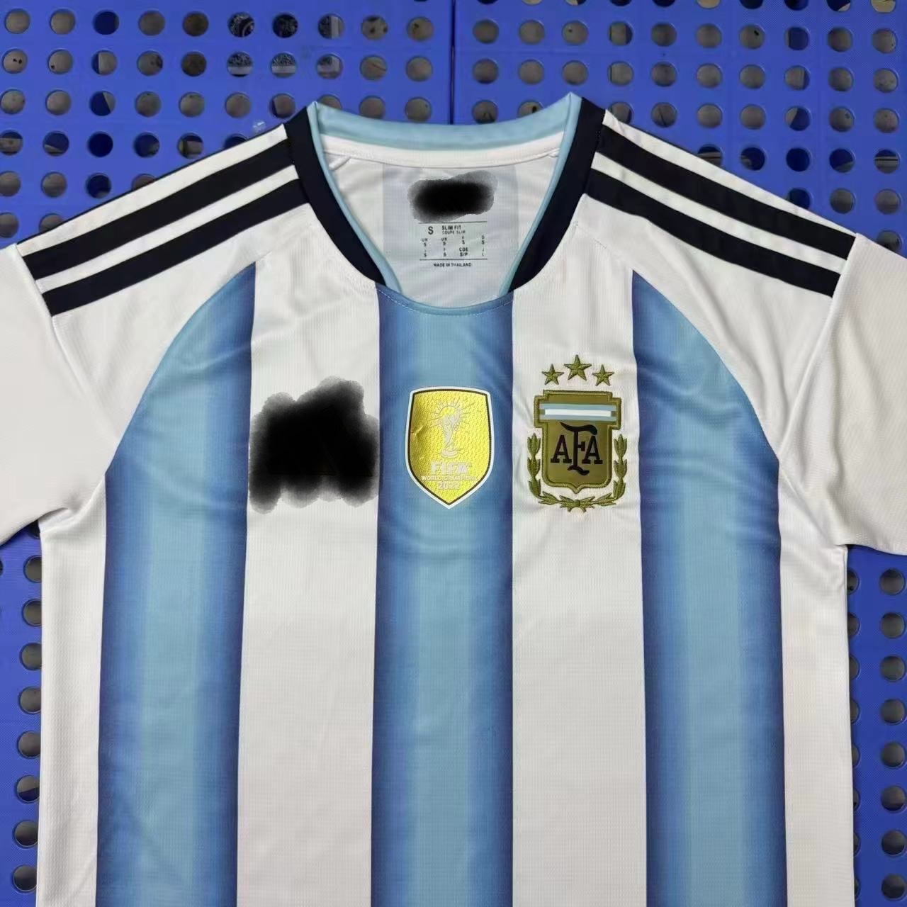 足球球衣 2026阿根廷主场（可定制）尺码 S，X，L，XL，XXL