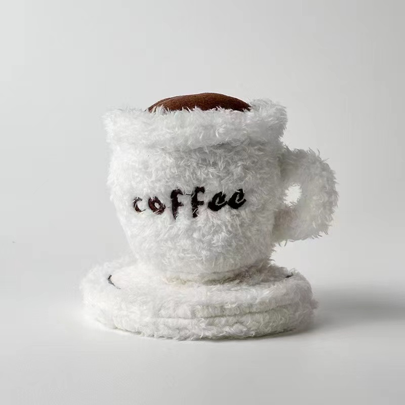 Soft and glutinous afternoon tea plush pendants with excessive sweetness and cute and fun are now available. Plush pendant claw machine dolls detail image 7