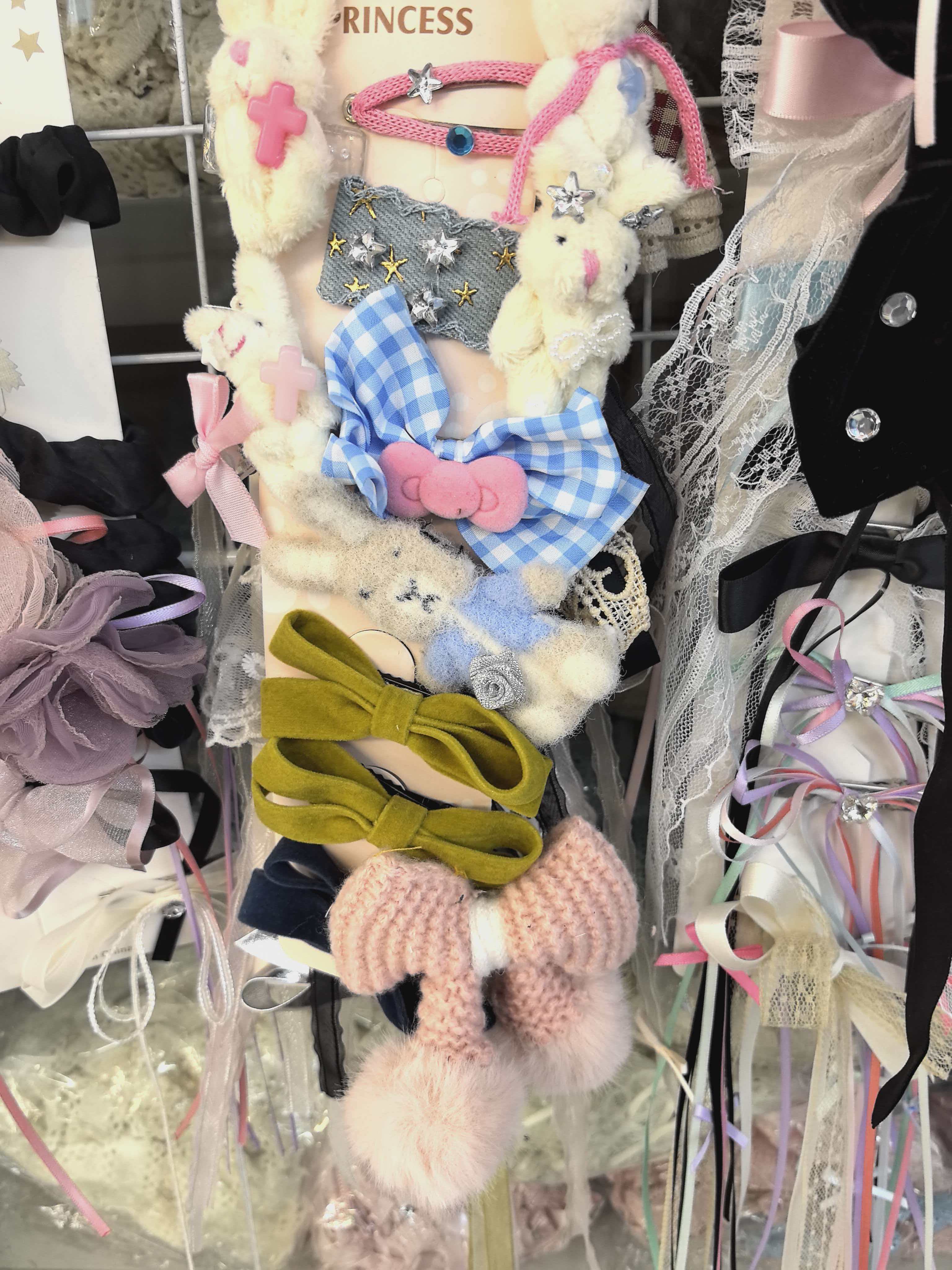 婴儿发带头梳额饰条纹肠圈头绳宝宝可爱发饰新生儿头饰配件