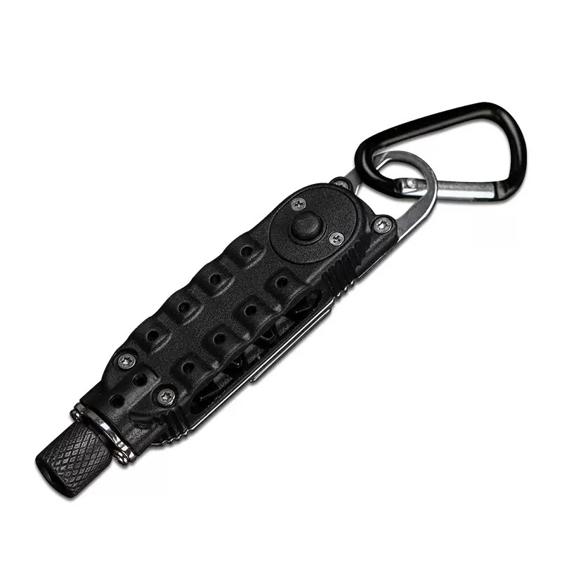 LED mini portable multi-functional combination tool, outdoor cycling EDC keychain screwdriver, home maintenance and collection Item Picture