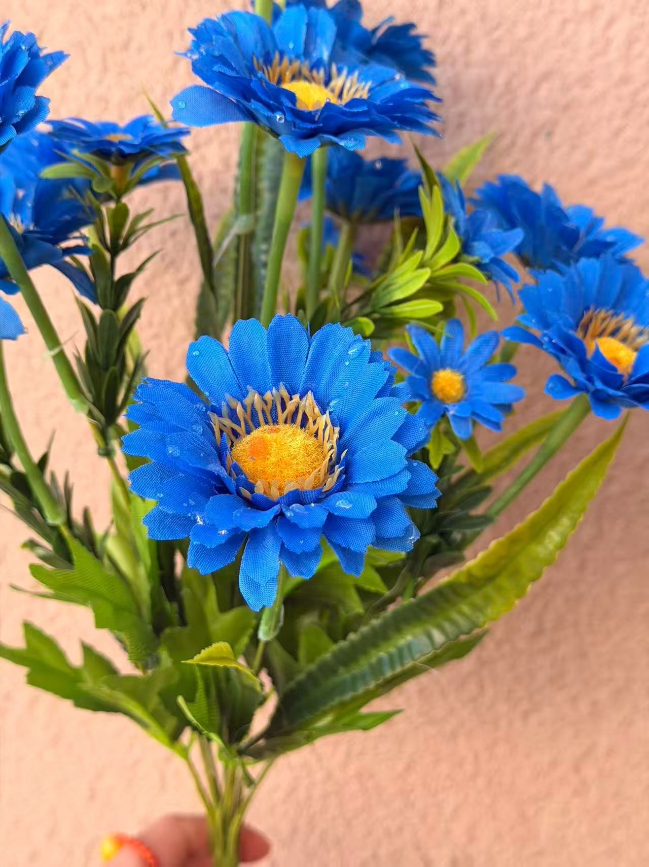 春天花园仿真花塑料花压纹用森系女款2025款