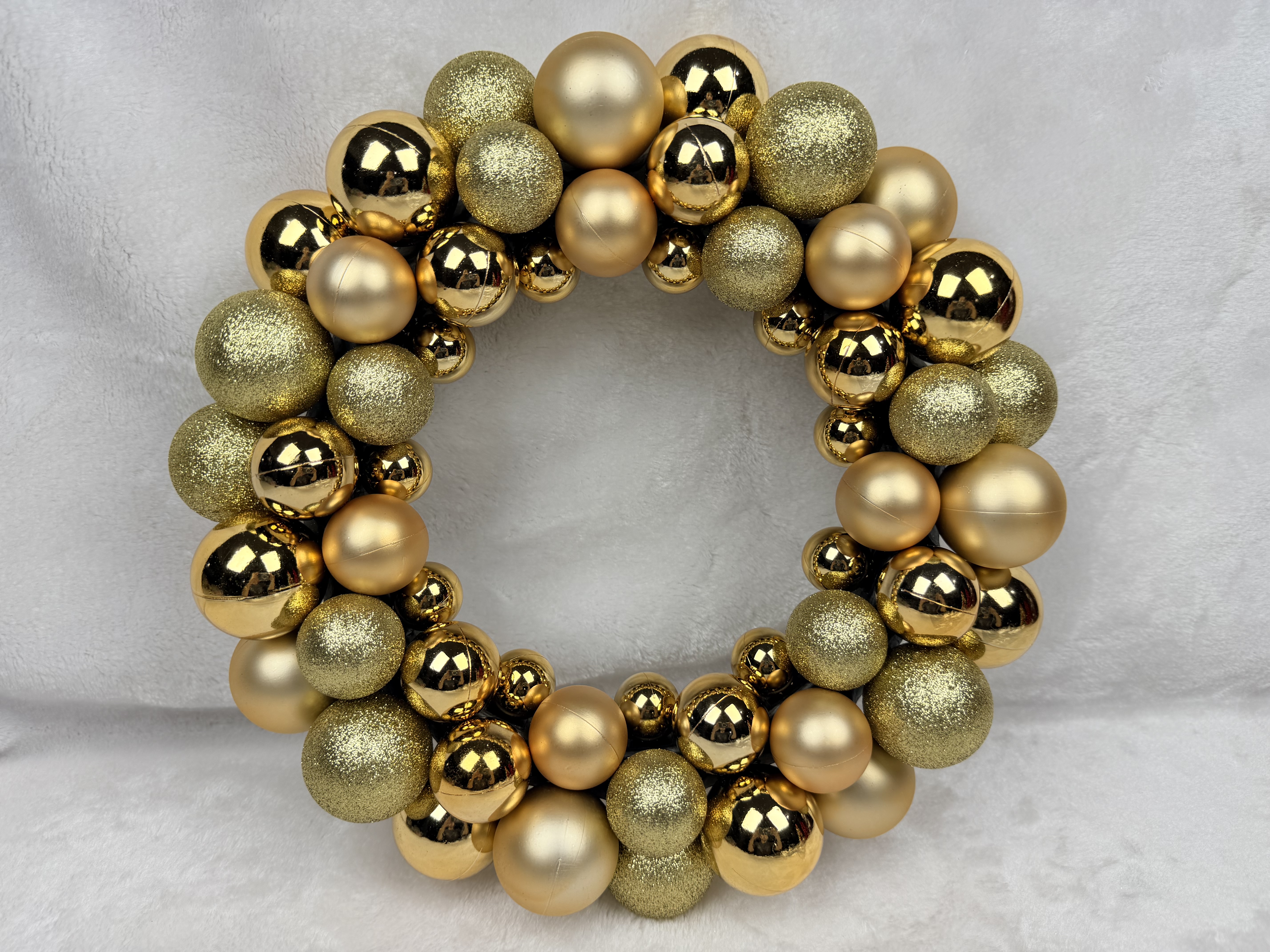 圣诞节装饰品花环球环圣诞节装饰用品节日布置