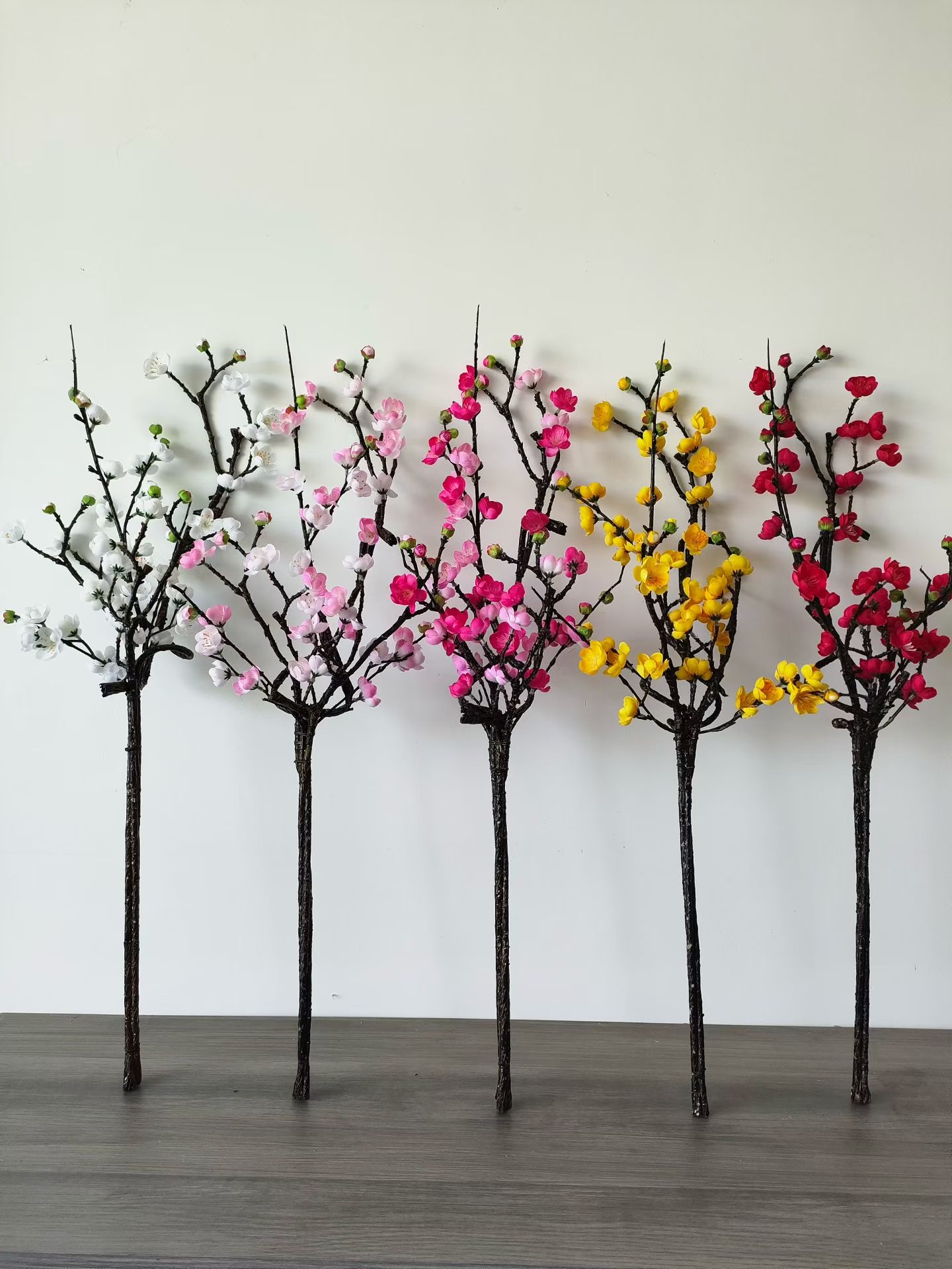 防真插花假花仿真葵花蝴蝶兰装饰花艺家居摆设不褪色耐久品

