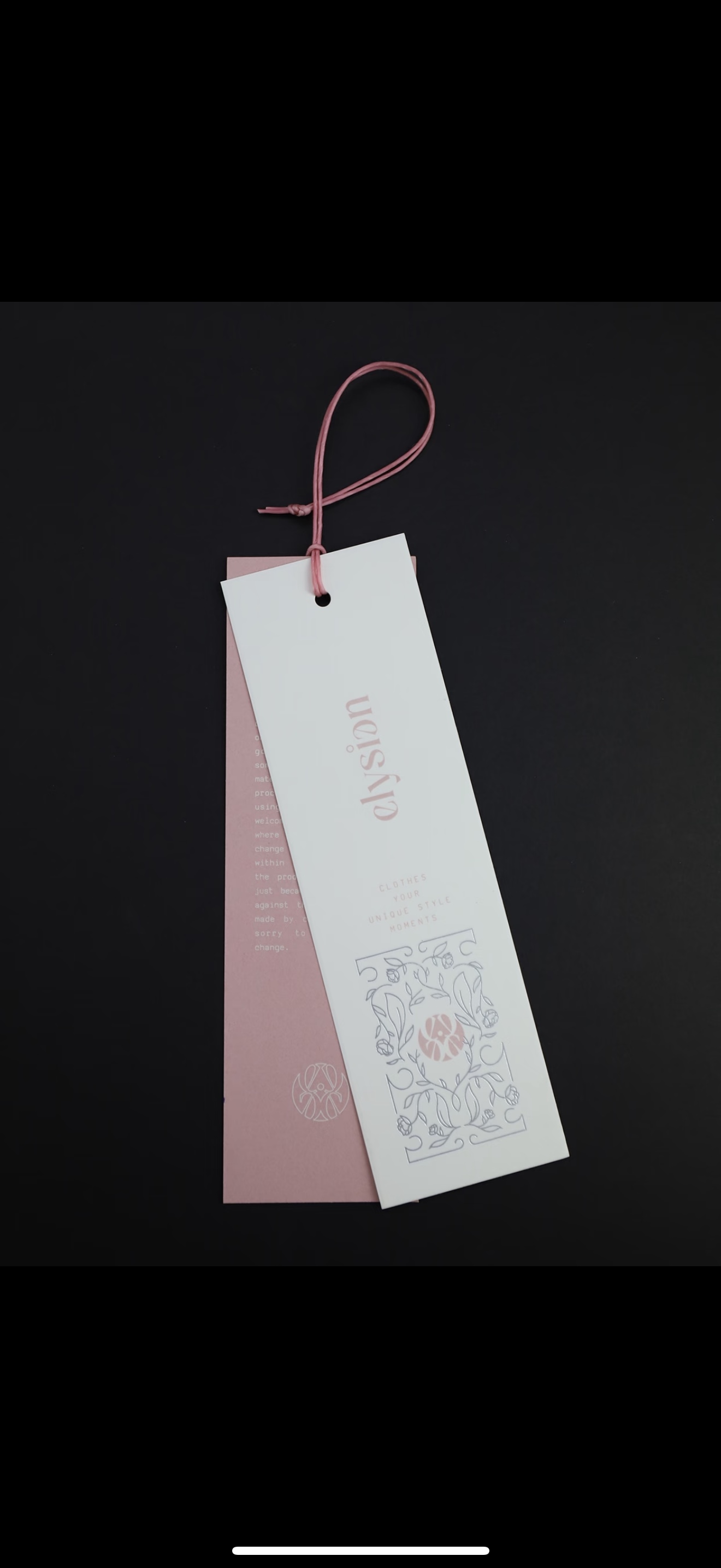 商标吊牌，洗水标，织唛标签纸白底实物图