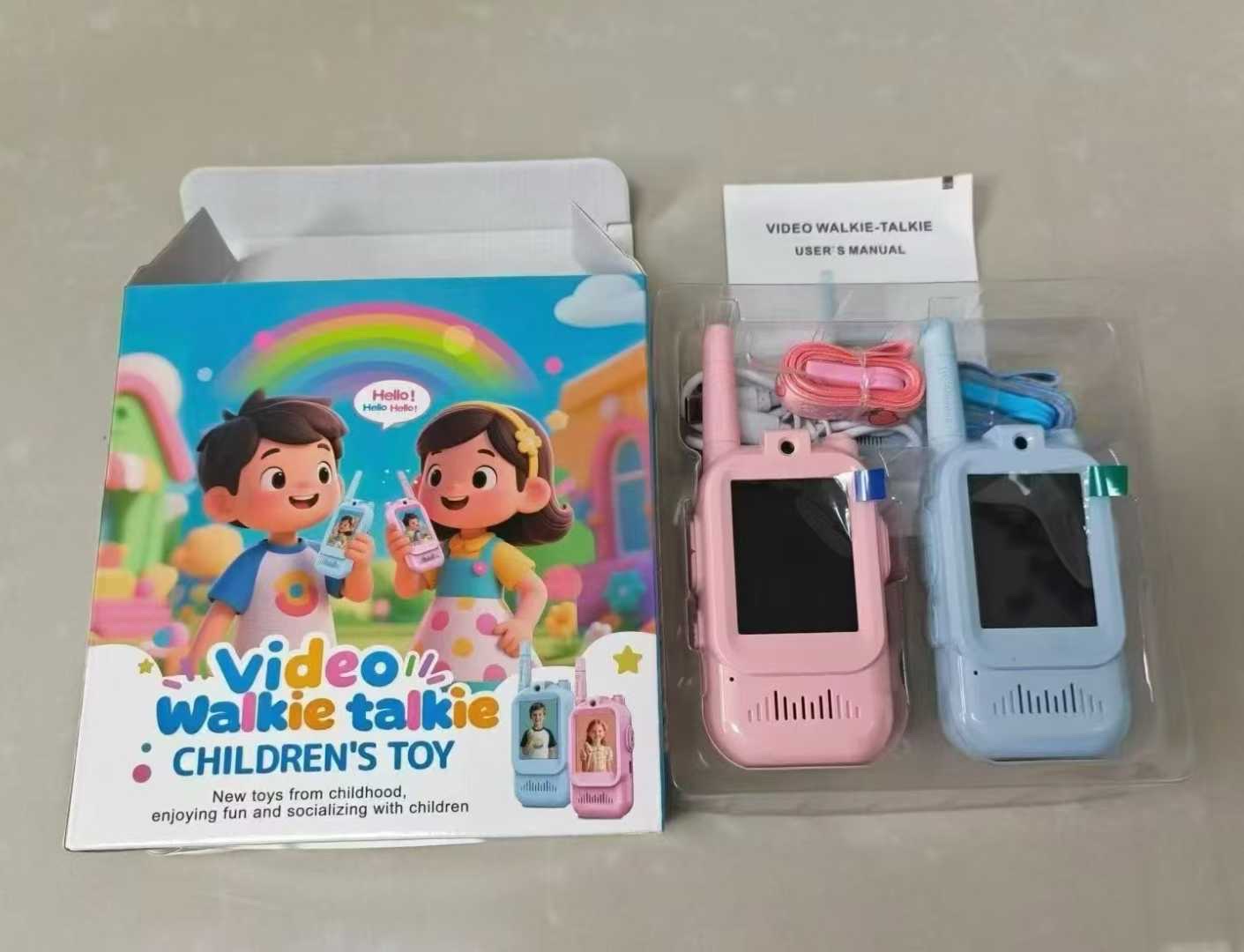 儿童对讲机玩具新款可视频亲子互动距离对话户外产品图