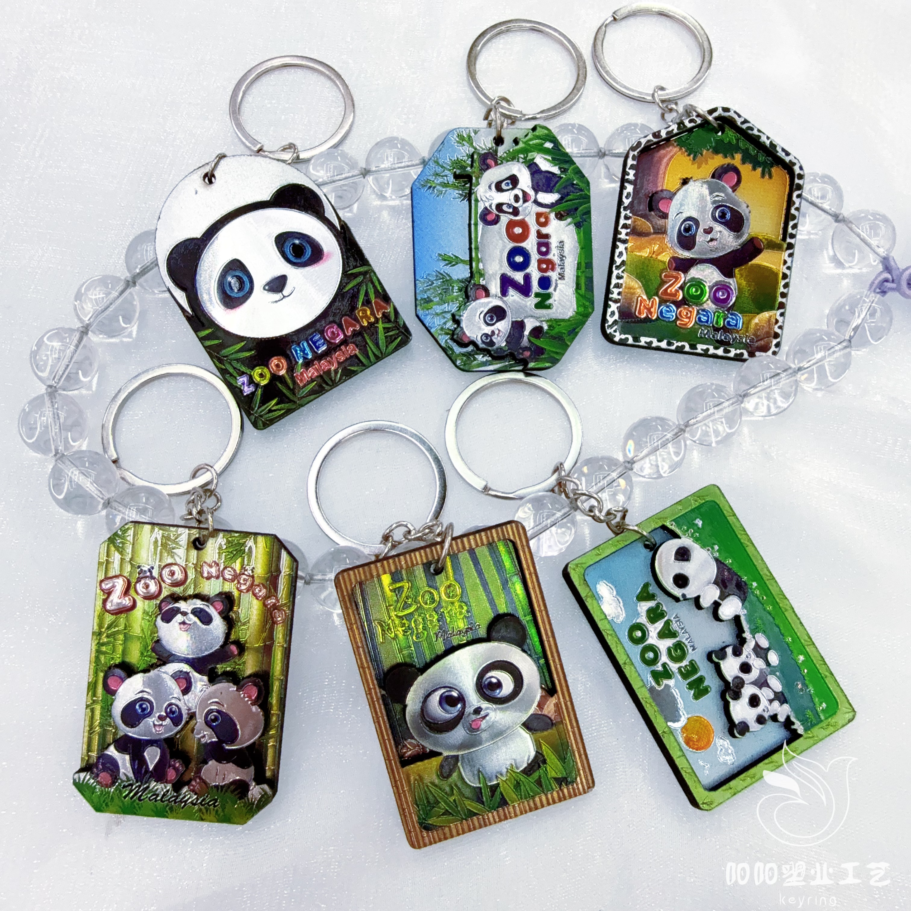 铝箔冰箱贴定制跨境折光压纹海外旅游金箔银箔钥匙扣动物园伴手礼疯狂动物城吧唧星星人陶瓷杯柯南吧唧