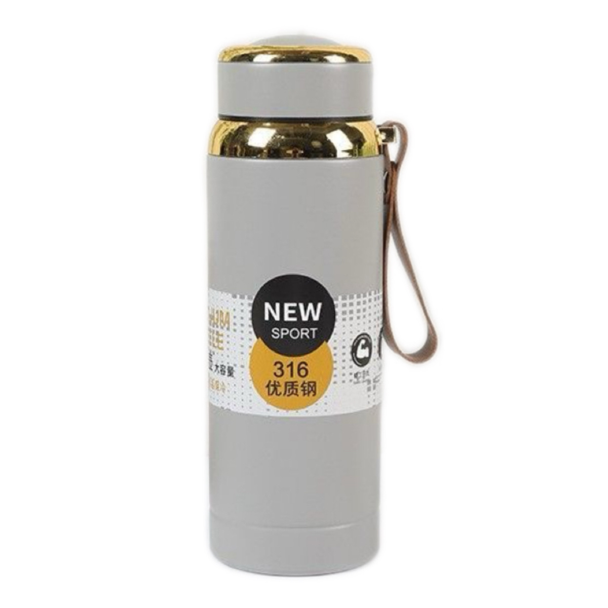 316 stainless steel insulated cups for men and women, large-capacity outdoor insulated water cups, portable sports water bottles for students in vehicles, others 800ML/1000ML Item Picture