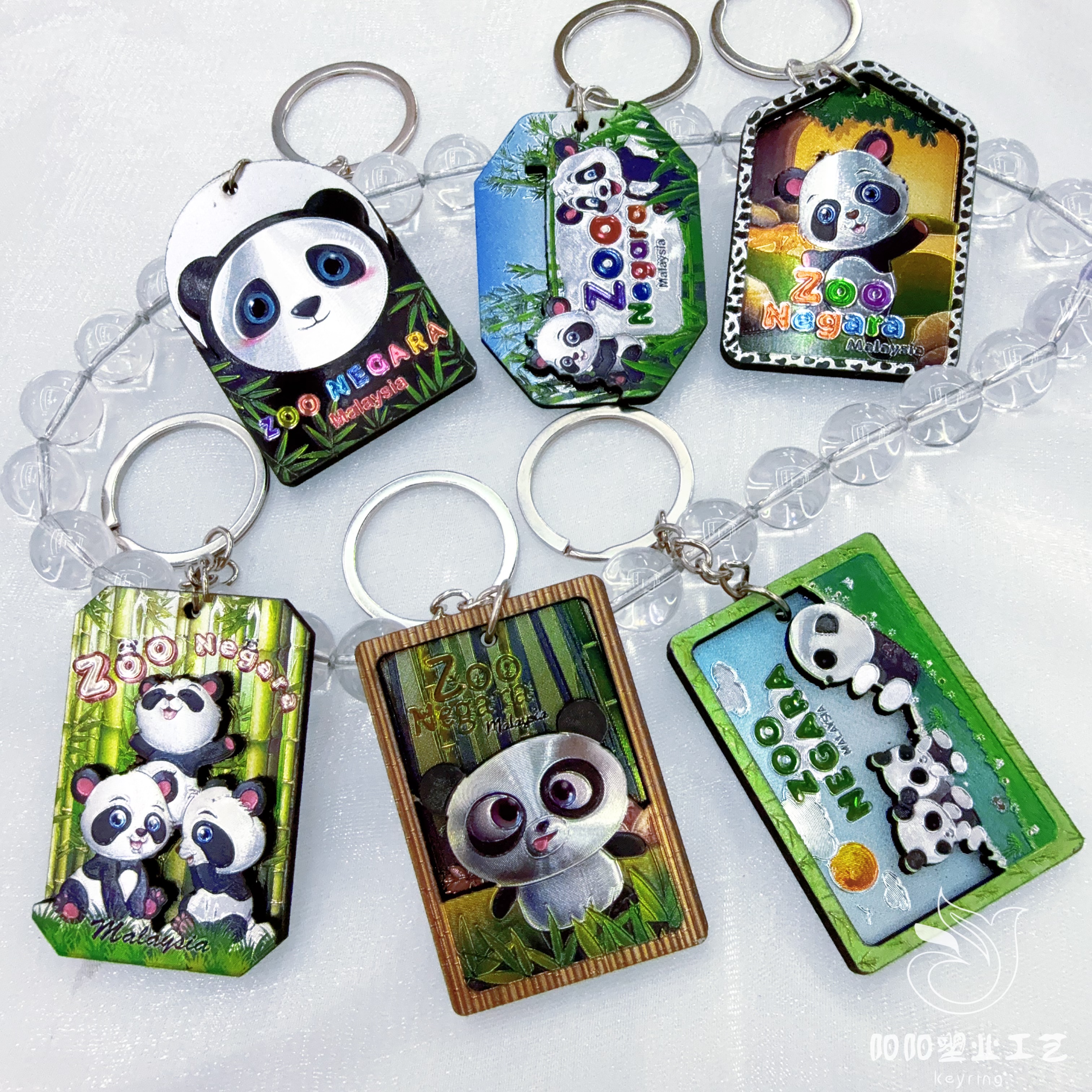 Customized aluminum foil fridge magnets, cross-border refraction embossing, overseas travel, gold and silver foil keychains, zoo souvenirs, Zootopia bar, star Man ceramic cups, Conan bar Specification image