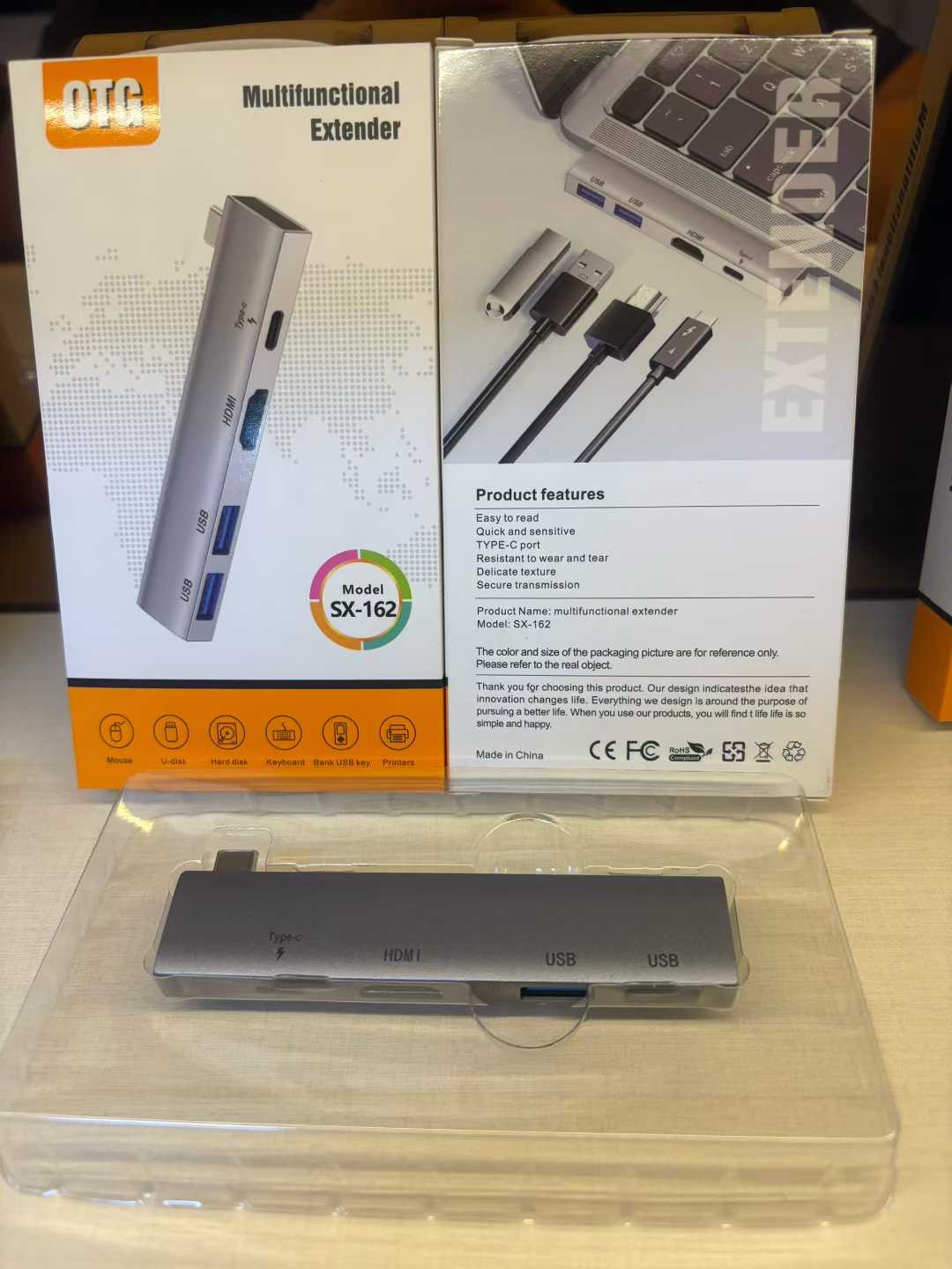 Extender, extension cord, plug conversion, multi-interface manifold, Type-C. detail image 8