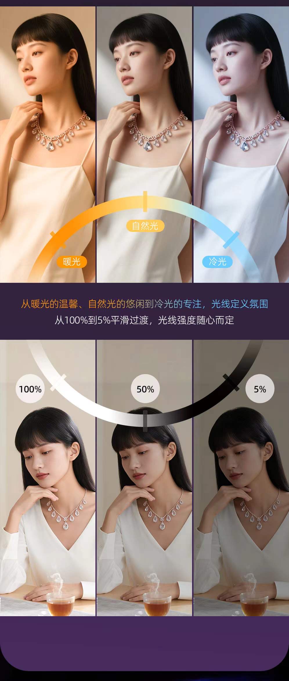 MJ-27rgb photography light stick, a handheld fill light, is used by live-streaming room hosts for portable outdoor video shooting. Fill light detail image 8