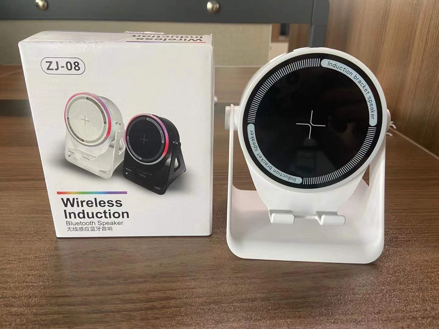 ZJ-08 Magnetic attraction automatic sensing instant connection Bluetoose-free stereo small speaker desktop. detail image 2