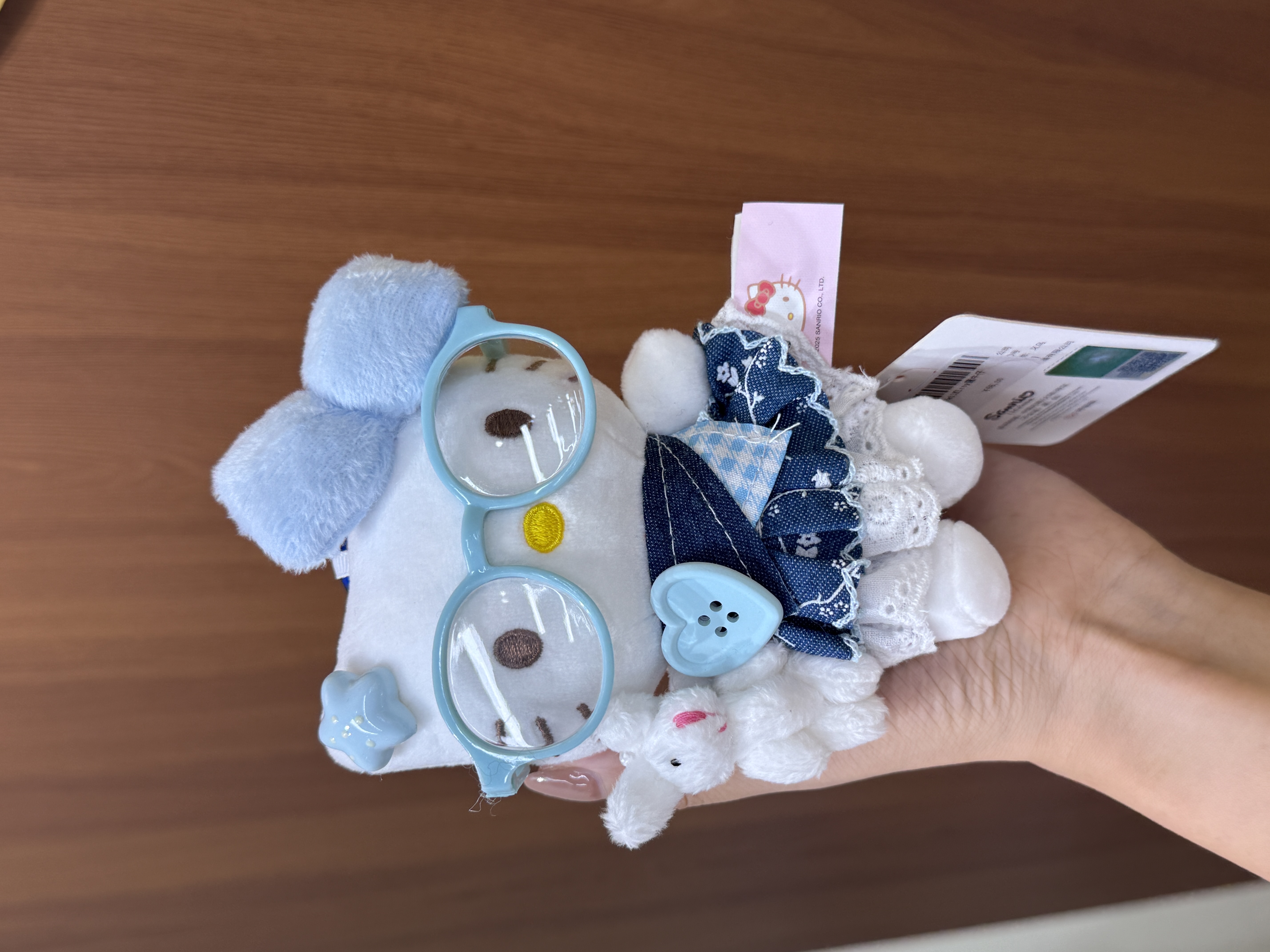 创意潮流八寸毛绒玩具羊毛毡挂件精品毛绒玩偶儿童礼物可爱抱枕细节图