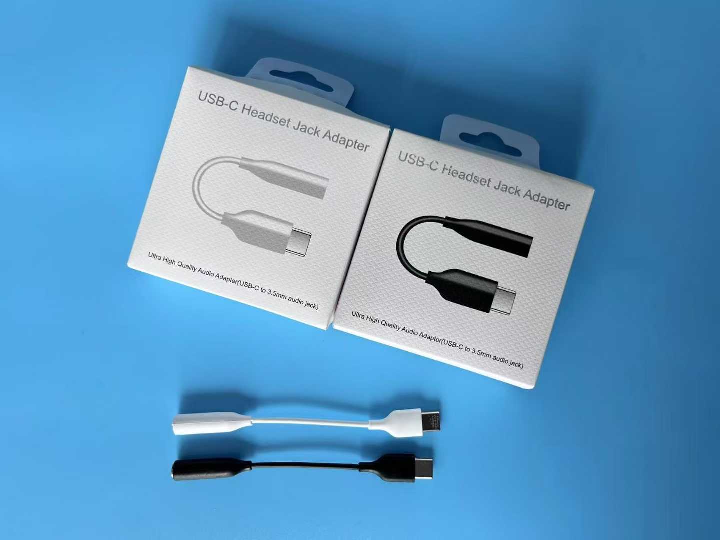 TypeC转3.5mm母口耳机音频.