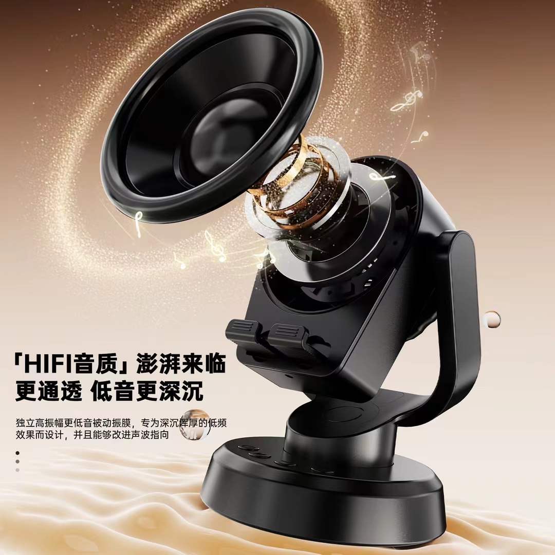 ZJ-09 [Bluetooth Stand Speaker] A mobile phone wonder - a rotating stand live streaming Bluetooth speaker. detail image 3