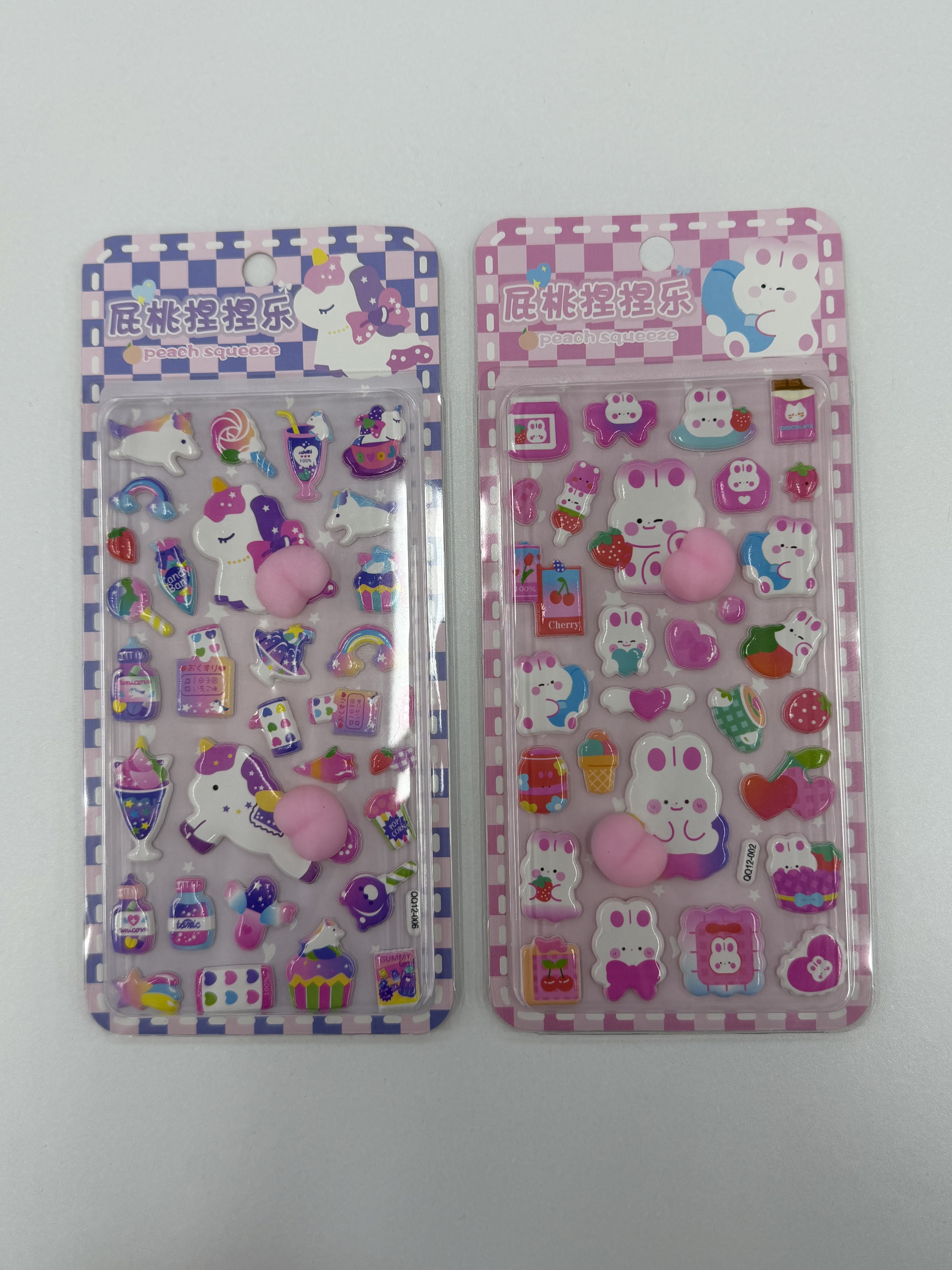 创意贴纸实物图