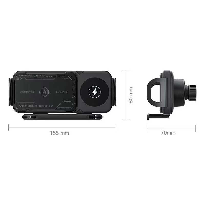 X01 Electric Rotating Car Wireless Charger.