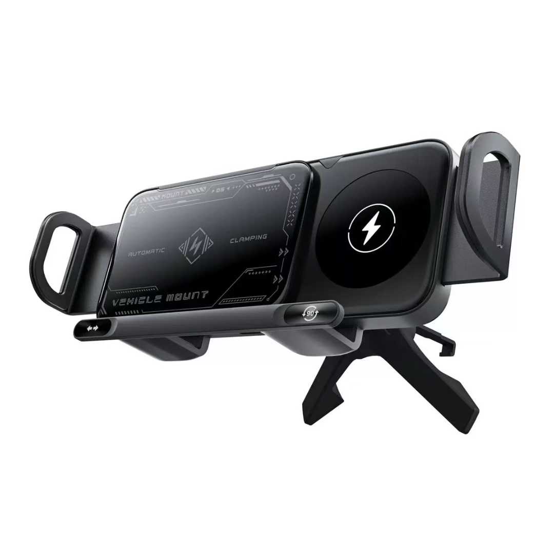 X01 Electric Rotating Car Wireless Charger. details Picture