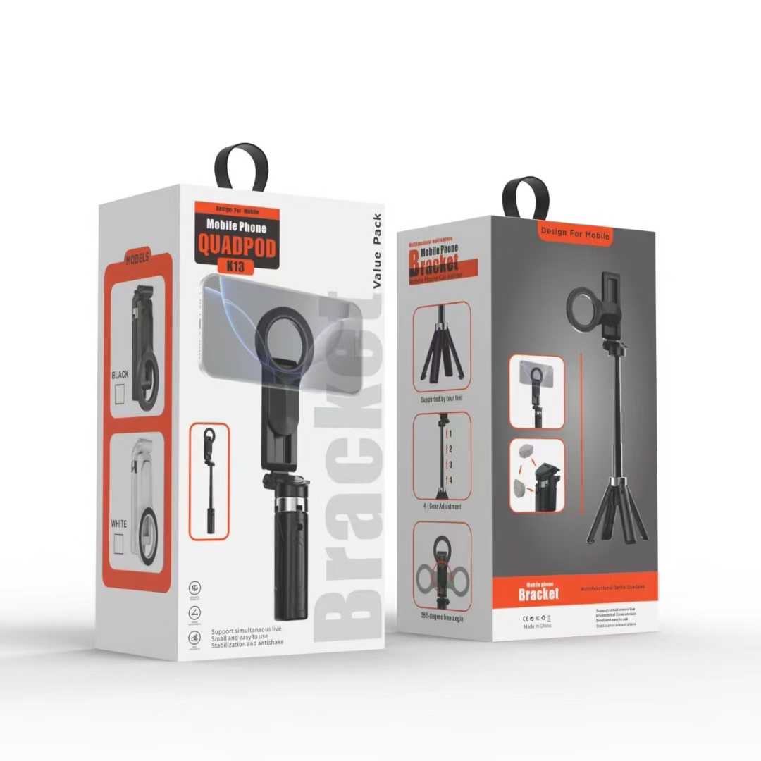 New pocket-sized portable magnetic phone stand, a perfect tool for photography, live streaming and desktop support. details Picture