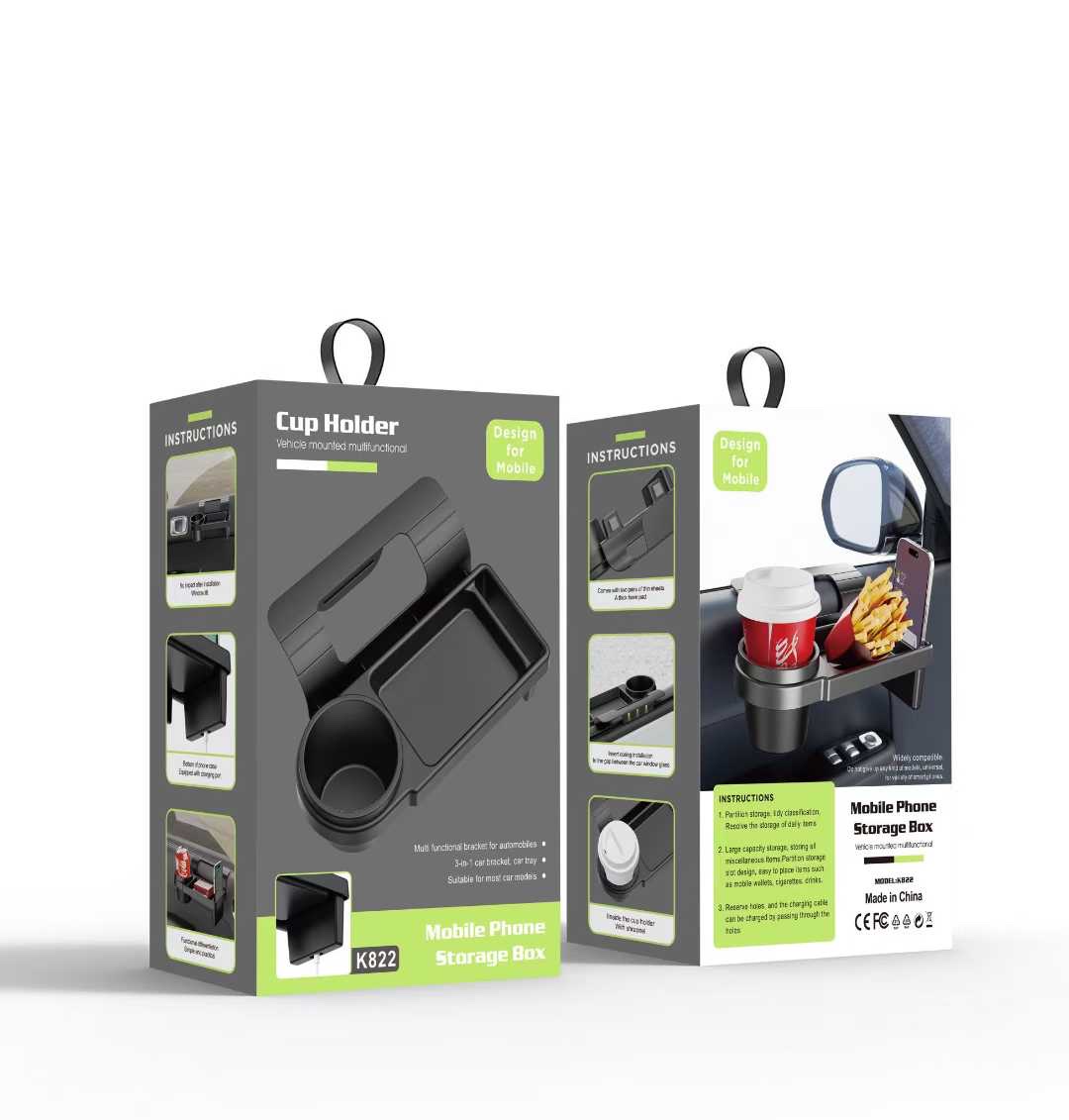 车载手机支架实物图