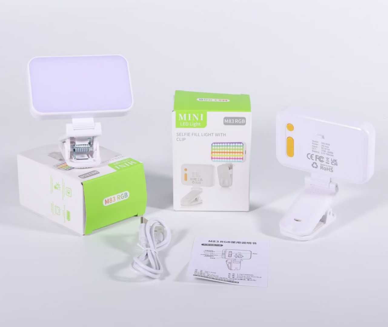 M81RGB mini portable fill lights of different models. details Picture