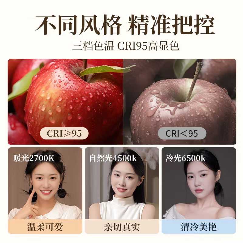 Live streaming chin light arc-shaped surround light desktop chin fill light, live streaming dedicated beauty fill light. Fill light Item Picture