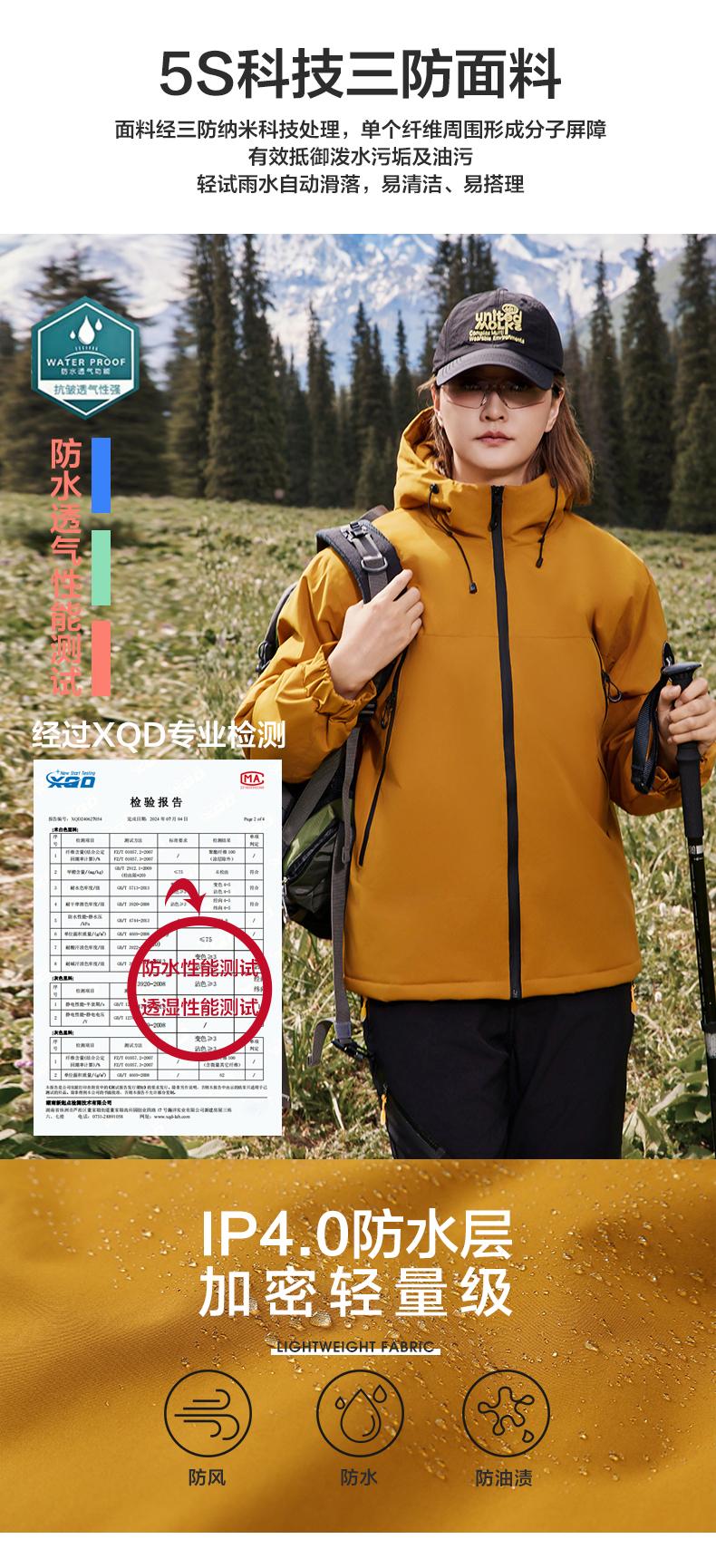 Sportswear and casual down jacket 90 down for men and women, warm, light and thin outdoor sportswear for spring and autumn, fashionable and casual outerwear detail image 17