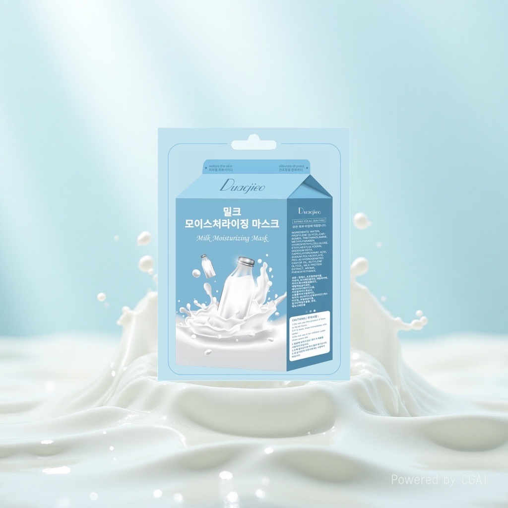 CHOVEMOAR Milk Hydrating MASK VC Brightening Mask to Improve Dullness