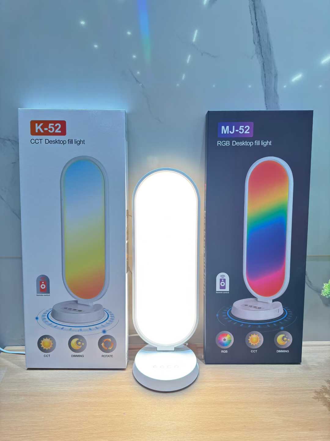 K-52 Three-color desktop fill light. details Picture