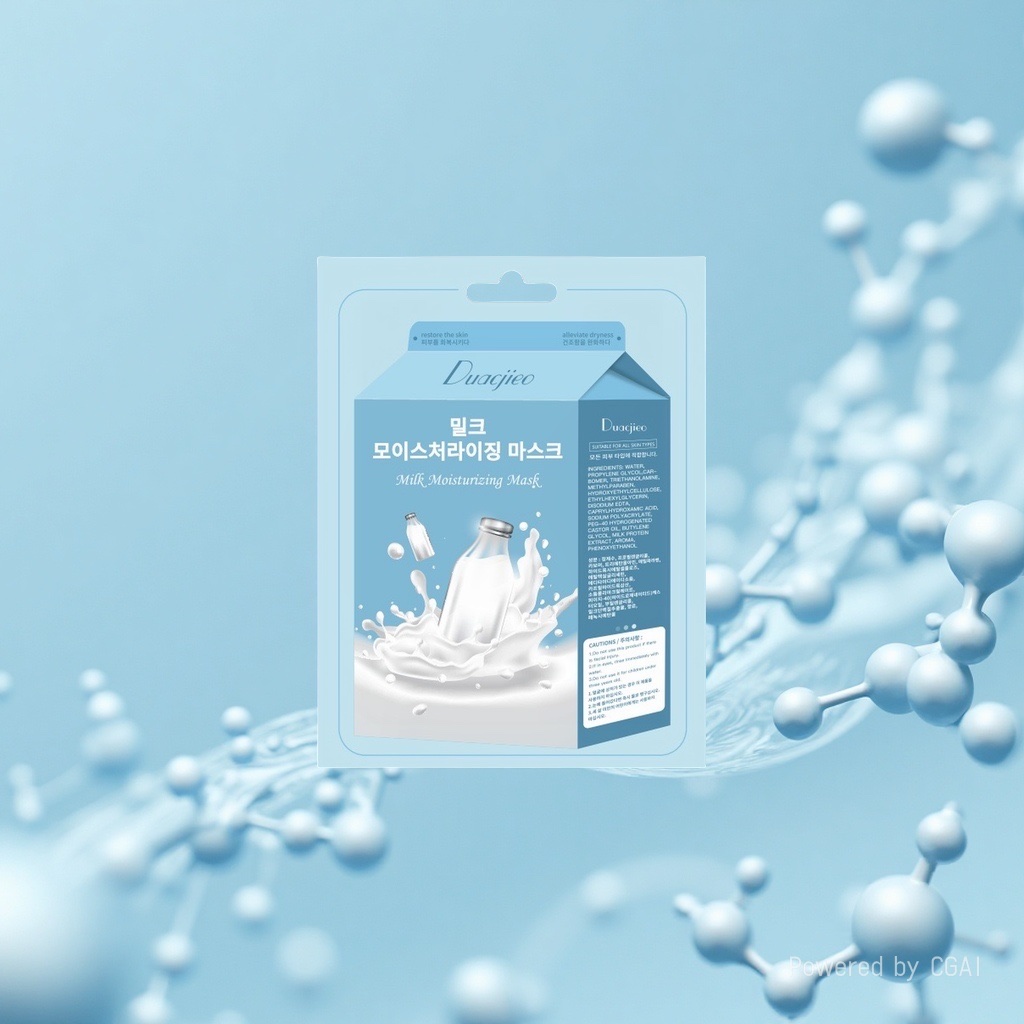 CHOVEMOAR Milk Hydrating MASK VC Brightening Mask to Improve Dullness detail image 1
