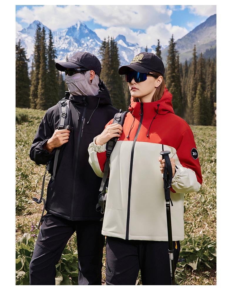 Sportswear and casual down jacket 90 down for men and women, warm, light and thin outdoor sportswear for spring and autumn, fashionable and casual outerwear details Picture